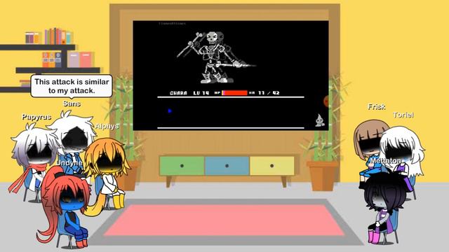 Undertale react to disbelief papyrus (part 2 ) смотреть онлайн
