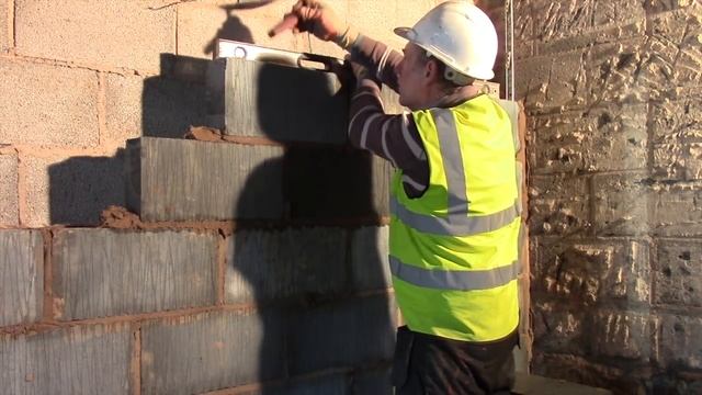 Bricklaying How to lay light blocks смотреть онлайн