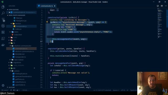 Setting Up Electron Communication Between Main and Renderer Threads Via IPC смотреть онлайн