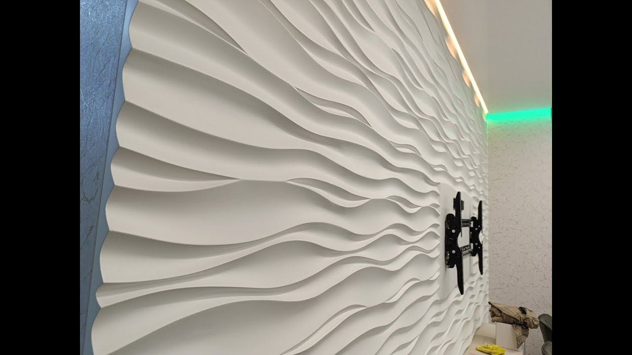 Как сделать Монтаж 3D панелей Своими Руками тел.8 989 684 7924 НУЖЕН РЕМОНТ ? смотреть онлайн