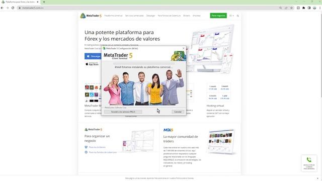 Cómo DESCARGAR e INSTALAR METATRADER 5 en PC (MT5) смотреть онлайн