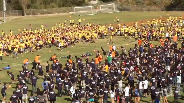 OFFICIAL GUINNESS WORLD RECORD DODGEBALL AT UCI 2011