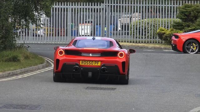 Rare Ferrari's loading onto a truck/sounds! смотреть онлайн
