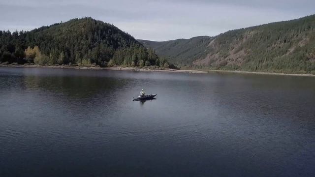 AQUAGLIDE Blackfoot Angler Series Inflatable Kayaks смотреть онлайн