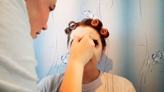 Делаем грим на Джокера из тёмного рыцаря. смотреть онлайн