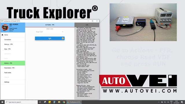 Read VDF file in MAN trucks with FFR by DC mode смотреть онлайн
