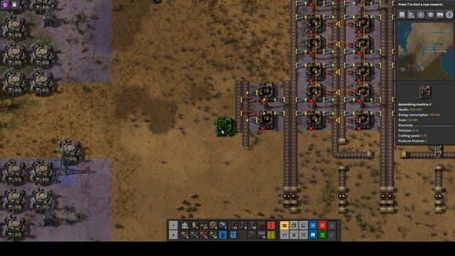 Factorio MMO Science Blueprint Building, Day 2 смотреть онлайн