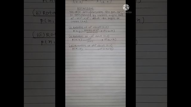 TRANSFORMATION | Opt. Math | Class - 10 | Reflection | Rotation| Translation | Enlargement | смотреть онлайн