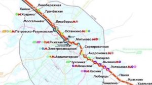 Вымышленный информатор САВПЭ: Железнодорожная МЦД-4 - Химки МЦД-3