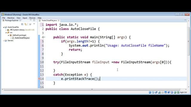 How to Automatically Close a File in Java смотреть онлайн
