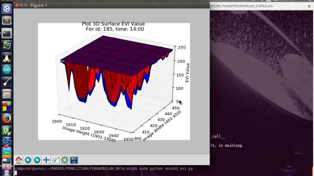 Plot 3D Surface Python ( numpy, matplotlib and sci-py) with OpenCV 3.0.0 смотреть онлайн
