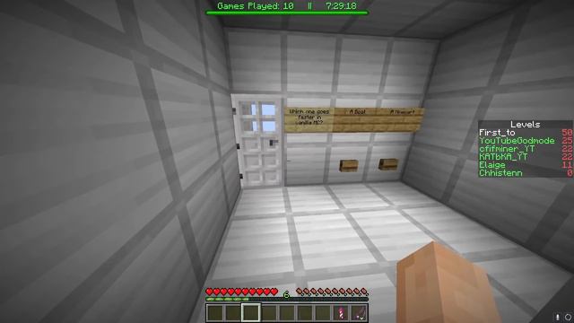 Кто ПЕРВЫЙ пройдет 50 Уровней ПАРКУРА!? Майнкрафт Паркур соревнование / гонка Minecraft смотреть онлайн