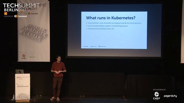 Kubernetes in production since 0.9., K. Bollen, Blendle, TechSummit Berlin 2017 смотреть онлайн