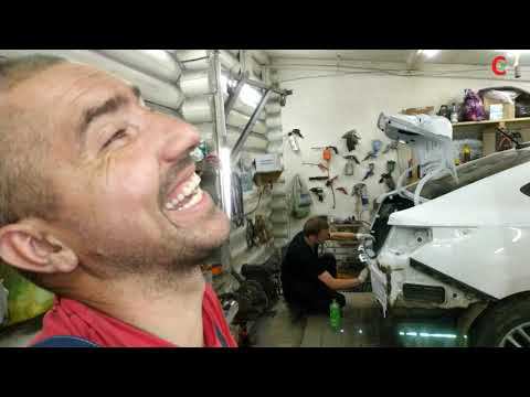 Дешманский ремонт после ДТП. К чему приводит кроилово с запчастями. смотреть онлайн