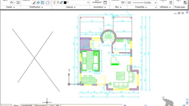 Cours 1 - Chapitre1 [formation Autocad 2009 Fr ] смотреть онлайн