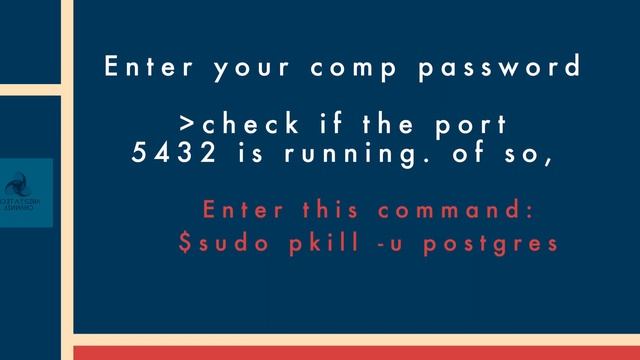 Port 5432 : already in use Postgres server смотреть онлайн