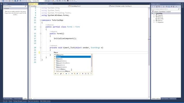 How to use Timer Control in Windows Forms C# смотреть онлайн