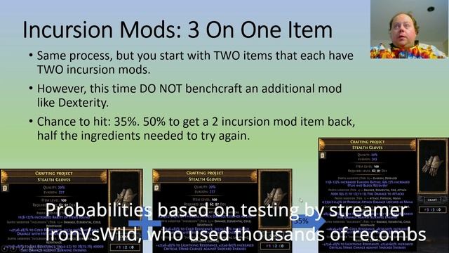 POE 3.18 - How Was It Crafted? Episode 1, Triple Incursion +2 AOE Gloves - Path Of Exile смотреть онлайн