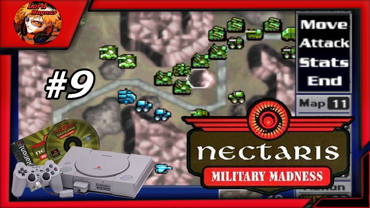 🌒 Nectaris Military Madness 🌒 Прохождение на Ps1 Кампания #9