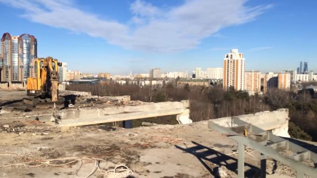 Демонтаж Плит перекрытий. смотреть онлайн