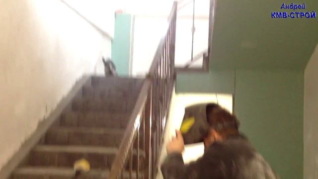 ремонт лестничного марша, холла прихожей и ступеней часть - 5 смотреть онлайн