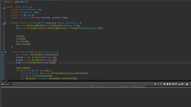 USACO Mowing the Field Walkthrough | Java смотреть онлайн