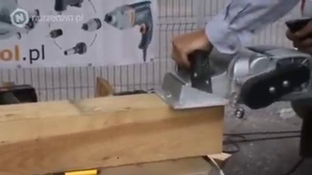 Рубанок для плотников Protool PLP 205 смотреть онлайн