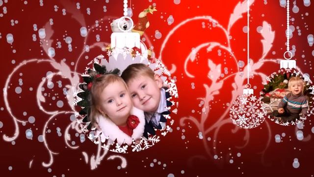Новогоднее слайд-шоу из фотографий смотреть онлайн
