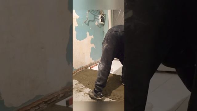 Монтаж напольной плитки. смотреть онлайн