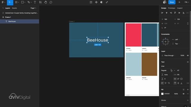 Simple logo design in Figma смотреть онлайн