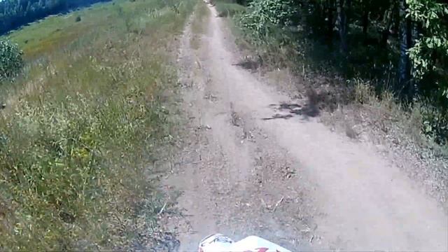 Прохожу обкатку на пит байке KAYO BASIC YX140 17/14 KRZ (2020 г.) смотреть онлайн