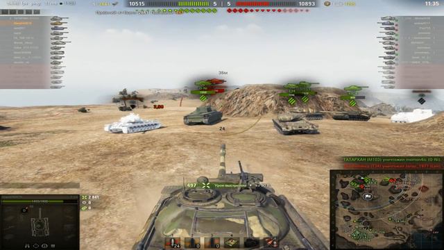 Т-10| АКТИВНЫЙ ГЕМ ПЛЕЙ| World of Tanks смотреть онлайн