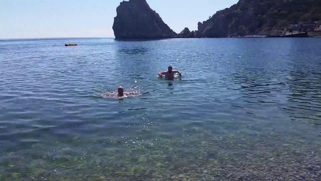 2015 Май, Крым, нагрев воды телами