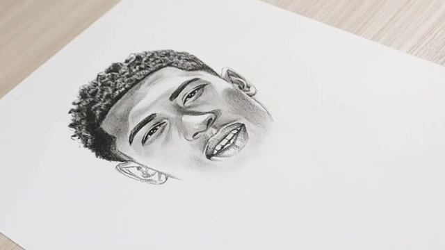 Realistic Drawing Jude Bellingham