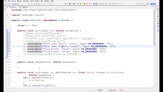 Core Game Engine Tutorial (Java) смотреть онлайн