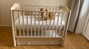 Детская кроватка с универсальным маятником Ванечка фирмы Гандылян