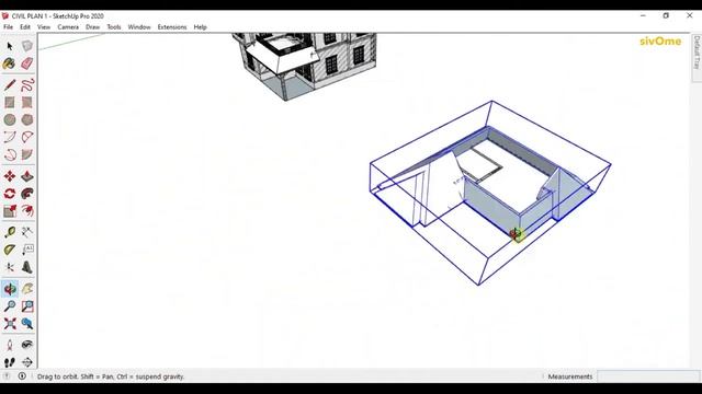 3D House Design - 7 || Sketchup2020 + V-Ray Render || Sketchup Without Plugins/Extension || смотреть онлайн
