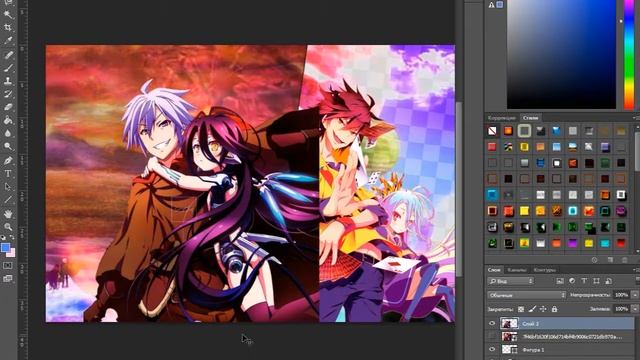 Speed Art ➤ No game No life Zero Wallpaper смотреть онлайн