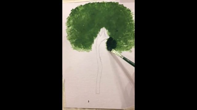 Рисуем дерево, Черкавская Ольга смотреть онлайн