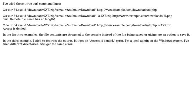 How to do I do a cURL HTTP Post request to download a file and then save that file? смотреть онлайн