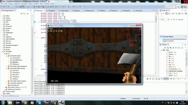 Java + LWJGL 3D FPS Game (Personal Project) [#1] смотреть онлайн