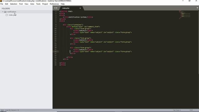 How to Create Facebook Notification System in PHP with Ajax #1 смотреть онлайн