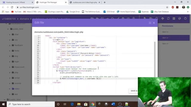 PHP Login System Tutorial смотреть онлайн
