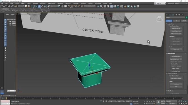 Autodesk 3ds Max Keystone Arch смотреть онлайн
