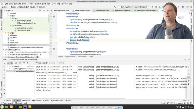 Spring Boot TestContainers Integration Test смотреть онлайн