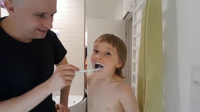 Как Чистить Зубы Детям Весело Пришла Щёточка Домой Семейный влог Многодетная Семья OnlyFamilyVibes смотреть онлайн