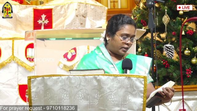 ECI ST. Thomas Church | Christmas Special Service | Gummidipoondi | 25-12-2022 смотреть онлайн