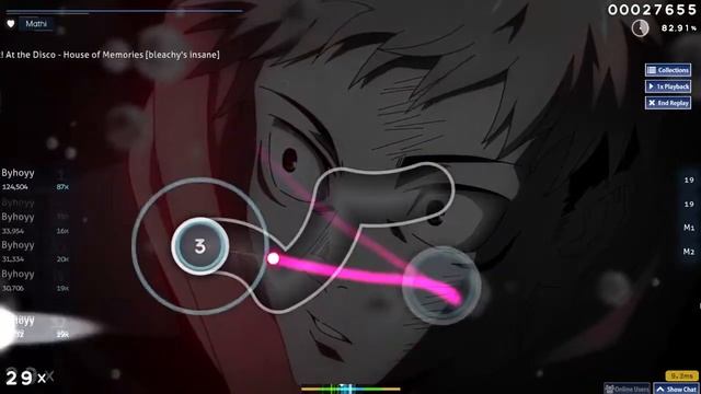 House of memories gameplay osu #osu #osugame смотреть онлайн