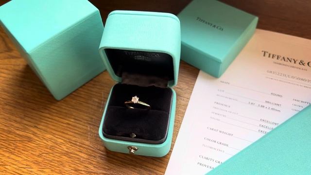 Оригинал Кольцо Тиффани Бриллиант смотреть онлайн