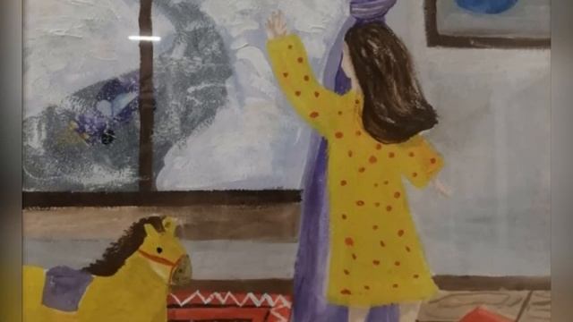 Новогодние рисунки учащихся школы-студии Татьяны Хмель «Мастерская художника». смотреть онлайн